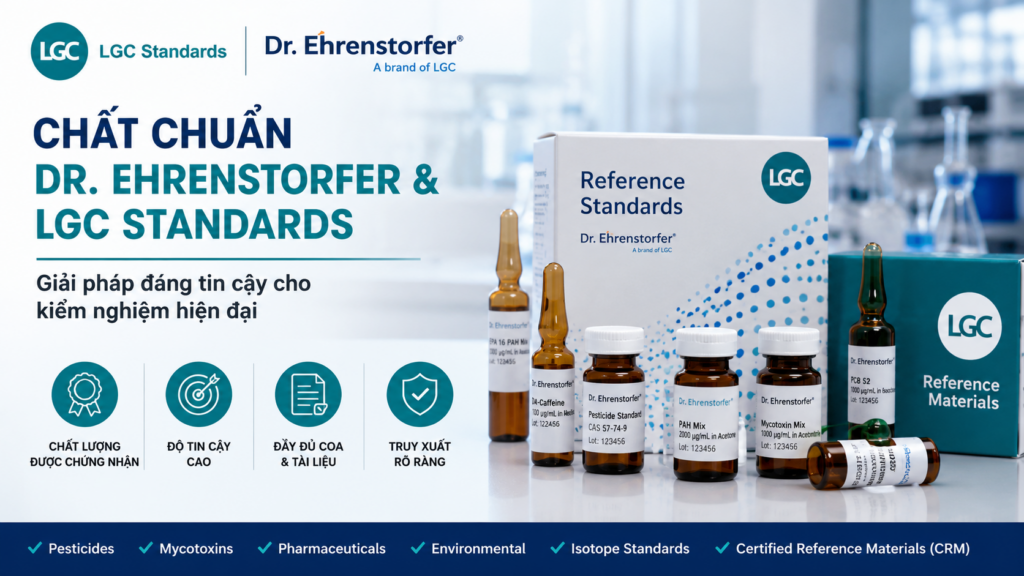 Chất chuẩn LGC Standards và Dr. Ehrenstorfer