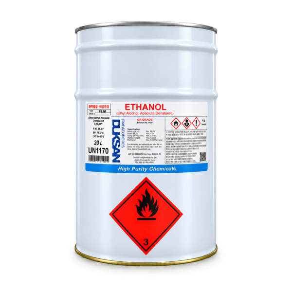 Dung môi DUKSAN Ethyl Alcohol 99.5% thùng 20 L